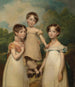 portret dzieci Hughes-Hallett - John Hoppner — widok dzieła
