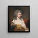 Susannah Edith Lady Rowley - John Hoppner — oprawiony obraz na ścianie