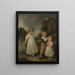 Dzieci Sackville - John Hoppner — oprawiony obraz na ścianie