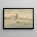 Château de Brougham - John Inigo Richards — oprawiony obraz na ścianie