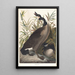 Bernache du Canada - John James Audubon — oprawiony obraz na ścianie
