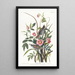 Bruant maritime - John James Audubon — oprawiony obraz na ścianie