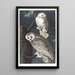 Harfang des neiges - John James Audubon — oprawiony obraz na ścianie