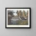 Pied jaune - John James Audubon — oprawiony obraz na ścianie