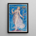 Jedna Bacchantka - John La Farge — oprawiony obraz na ścianie