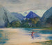 Wejście do rzeki VaiTePiha, kotwica kucharzy - John La Farge — widok dzieła