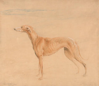 Le chien de chasse Thomasine - John Linnell — widok dzieła