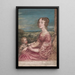 Madame William Wilberforce i dziecko - John Linnell — oprawiony obraz na ścianie