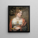 Portret obrazu Anne Law z domu Towry, pierwszej damy Ellenborough - John Linnell — oprawiony obraz na ścianie