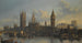 Le Palais de Westminster depuis la Tamise - John MacVicar Anderson — widok dzieła
