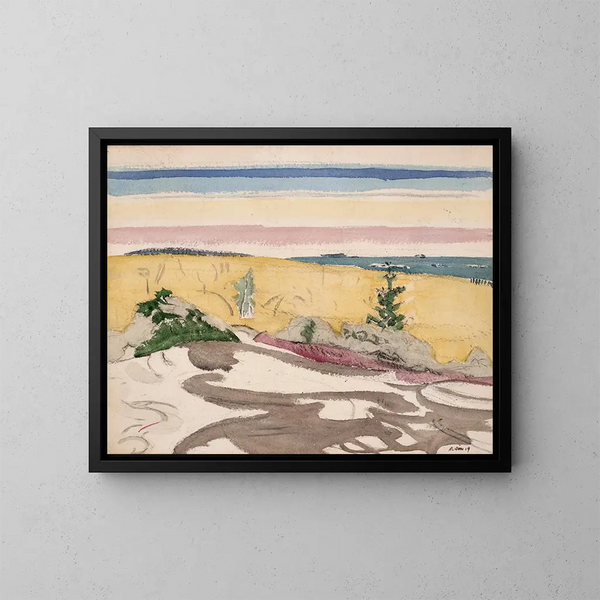Petit Point Maine - John Marin — oprawiony obraz na ścianie