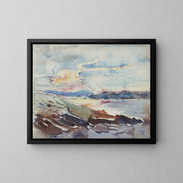 West Point, Maine - John Marin — oprawiony obraz na ścianie