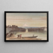 Dalles du mont Columbia, vue vers l'ouest - John Mix Stanley — oprawiony obraz na ścianie