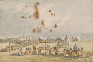 John Mix Stanley - Distribution of Goods to the Assiniboins.webp