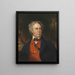Richard Mentor Johnson - John Neagle — oprawiony obraz na ścianie