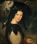 Portret Mme John O'Keefe, żony artysty - John O'Keeffe — widok dzieła