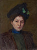 Portret Winifred Brady - John Ottis Adams — widok dzieła