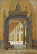 Un cloître italien - John Peter Kornbeck — widok dzieła