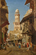 La khanqah de Baybars II au Caire - John Peter Kornbeck — widok dzieła