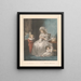 Une Femme Mariée - John Raphael Smith — oprawiony obraz na ścianie
