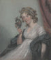 Kobieta trzymająca maskę - John Raphael Smith — widok dzieła