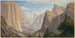 Dolina Yosemite, widok na wschód z szlaku Mariposa - John Ross Key — widok dzieła