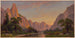 Dolina Yosemite patrzący na zachód (Konflikt przypadków) - John Ross Key — widok dzieła