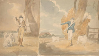 John Rubens Smith - Two hunting scenes.webp