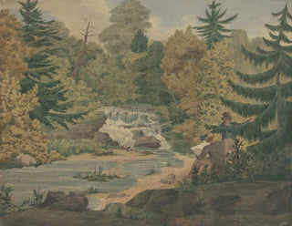 John Rubens Smith - View of the Second Falls on the Sawkill River.webp