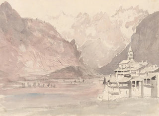 John Ruskin - Swiss Mountain Landscape.webp