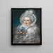 Mme William Man Godschall Sarah Godschall 1730-1795 - John Russell — oprawiony obraz na ścianie