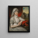 Portret Anne Buck (1749 - 1832) z Ulley Carnaby - John Russell — oprawiony obraz na ścianie