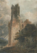 Wieża zamkowa - John Sell Cotman — widok dzieła
