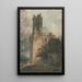 Wieża zamkowa - John Sell Cotman — oprawiony obraz na ścianie