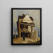 Dom w ruinie - John Sell Cotman — oprawiony obraz na ścianie