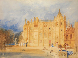Dom klasztorny opactwa Saint-Ouen w Rouen - John Sell Cotman — widok dzieła