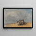 Plaże Yarmouth, Norfolk - John Sell Cotman — oprawiony obraz na ścianie
