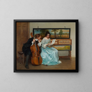John Seymour Lucas - The interval.webp