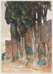 Alhambra Grenade - John Singer Sargent — widok dzieła