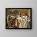 Artysta w swoim atelier - John Singer Sargent — oprawiony obraz na ścianie