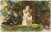 Ogrodu Boboli, Florencja - John Singer Sargent — widok dzieła
