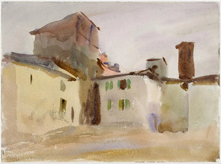 Borgo San Lorenzo - John Singer Sargent — widok dzieła