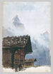 Chalets Mürren - John Singer Sargent — widok dzieła