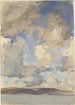 Chmury - John Singer Sargent — widok dzieła