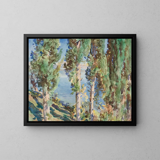 John Singer Sargent - Corfu Cypresses.webp
