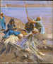 Egipcjanie podnoszą wodę z Nilu - John Singer Sargent — widok dzieła