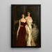 Ena i Betty, córek Ashera i pani Wertheimer - John Singer Sargent — oprawiony obraz na ścianie