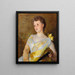 Florence Addicks - John Singer Sargent — oprawiony obraz na ścianie