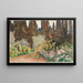 Ogrody we Florencji - John Singer Sargent — oprawiony obraz na ścianie