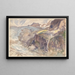 Glacier - John Singer Sargent — oprawiony obraz na ścianie